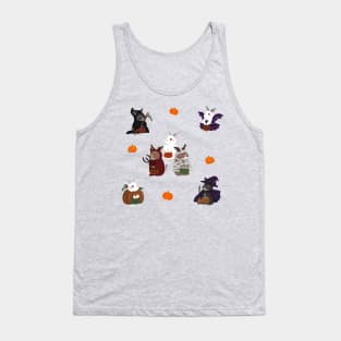 seven Halloween Rabbit Ghost _ Bunniesmee Special halloween edition Tank Top